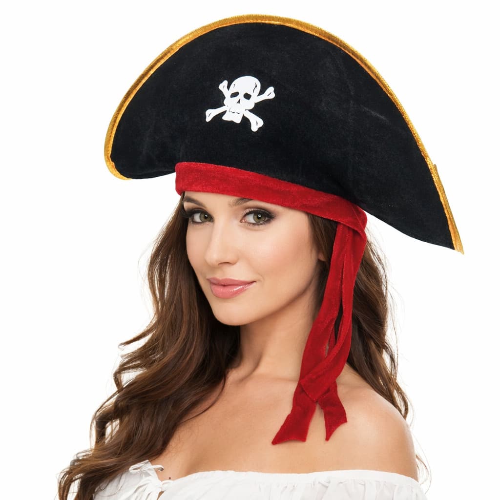 Chapéu Pirata Fantasia Carnaval Halloween