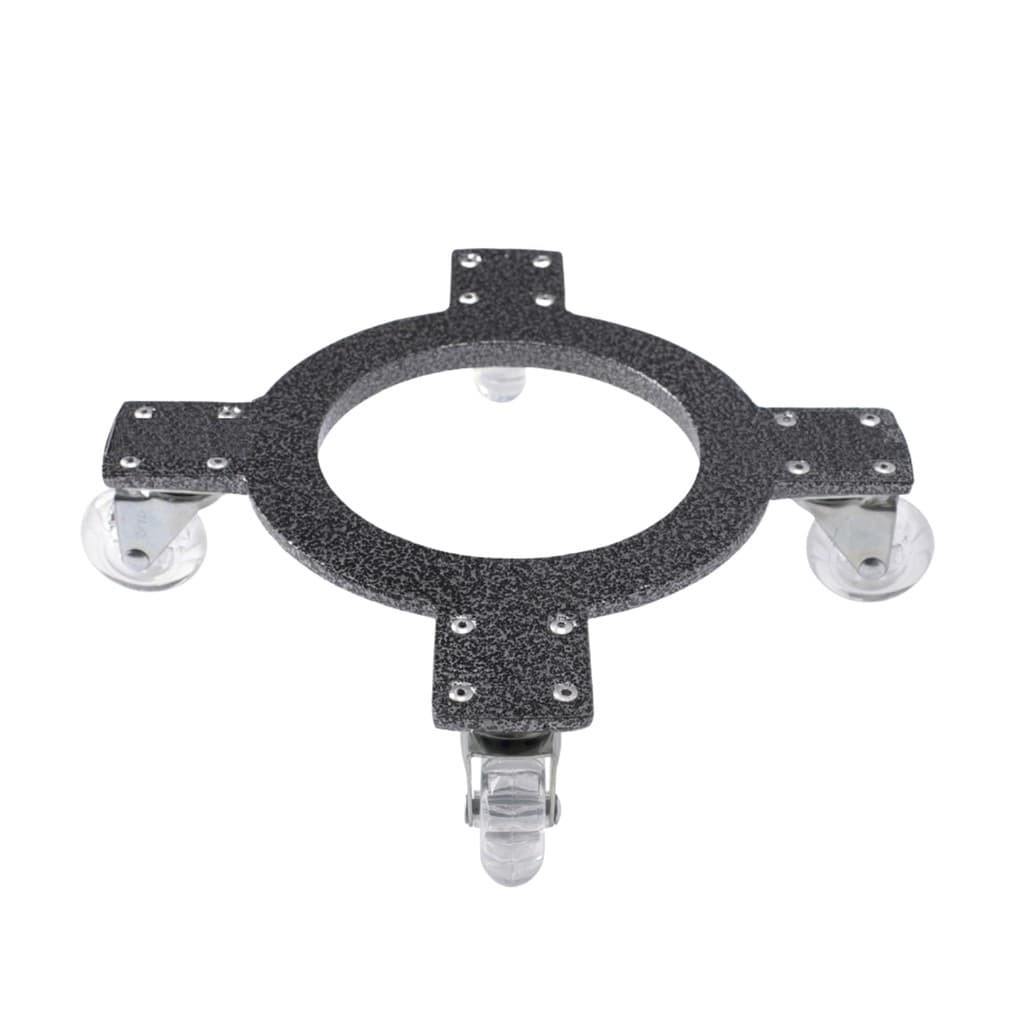 Suporte Para Plantas Com Rodinhas De Silicone 40cm