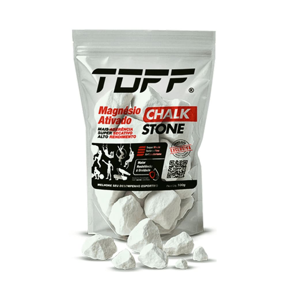 TOFF Chalk Stone Magnésio Ativado em Pedra 100g