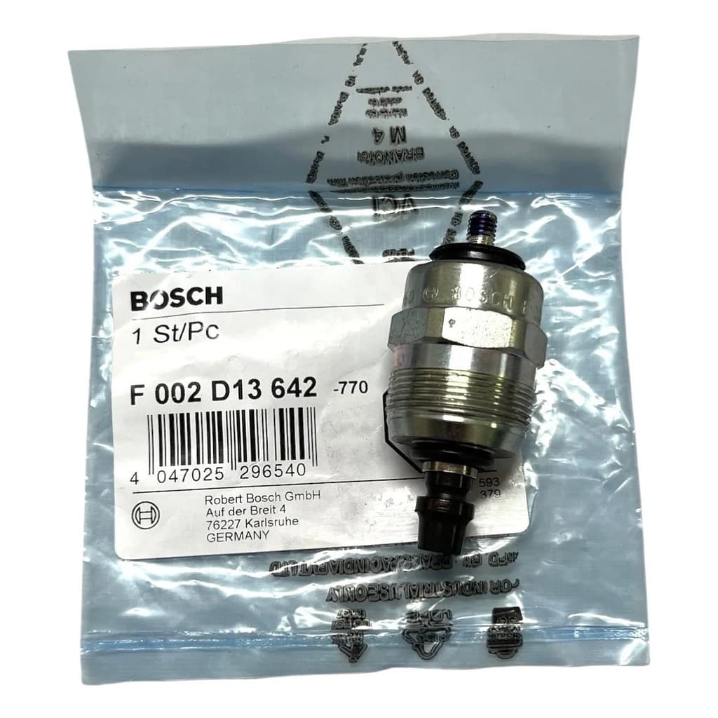 Válvula Solenoide Bomba Injetora S10 Ranger Sprinter Bosch