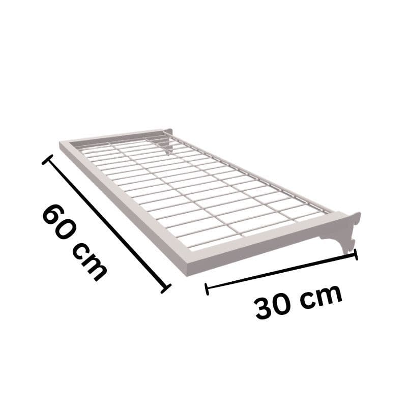 Prateleira Closet Modular -  60 x 30 Cm Branco