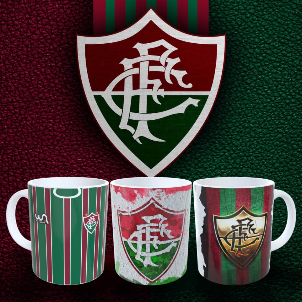 Caneca do Fluminense! Perfeita Para Quem Ama o Tricolor! Vários Modelos do Flu! Promoção Exclusiva!