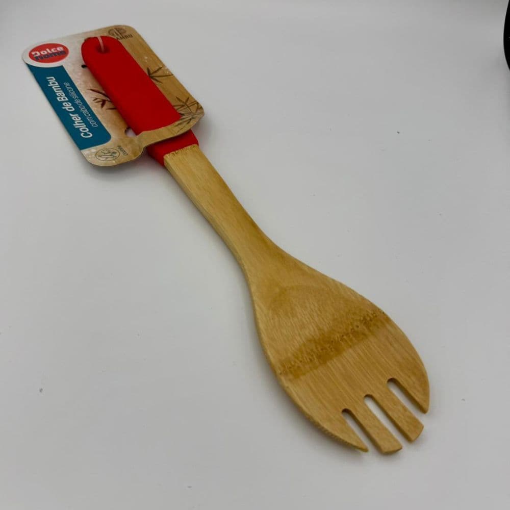 ESPÁTULA DE BAMBU E SILICONE DOLCE HOME