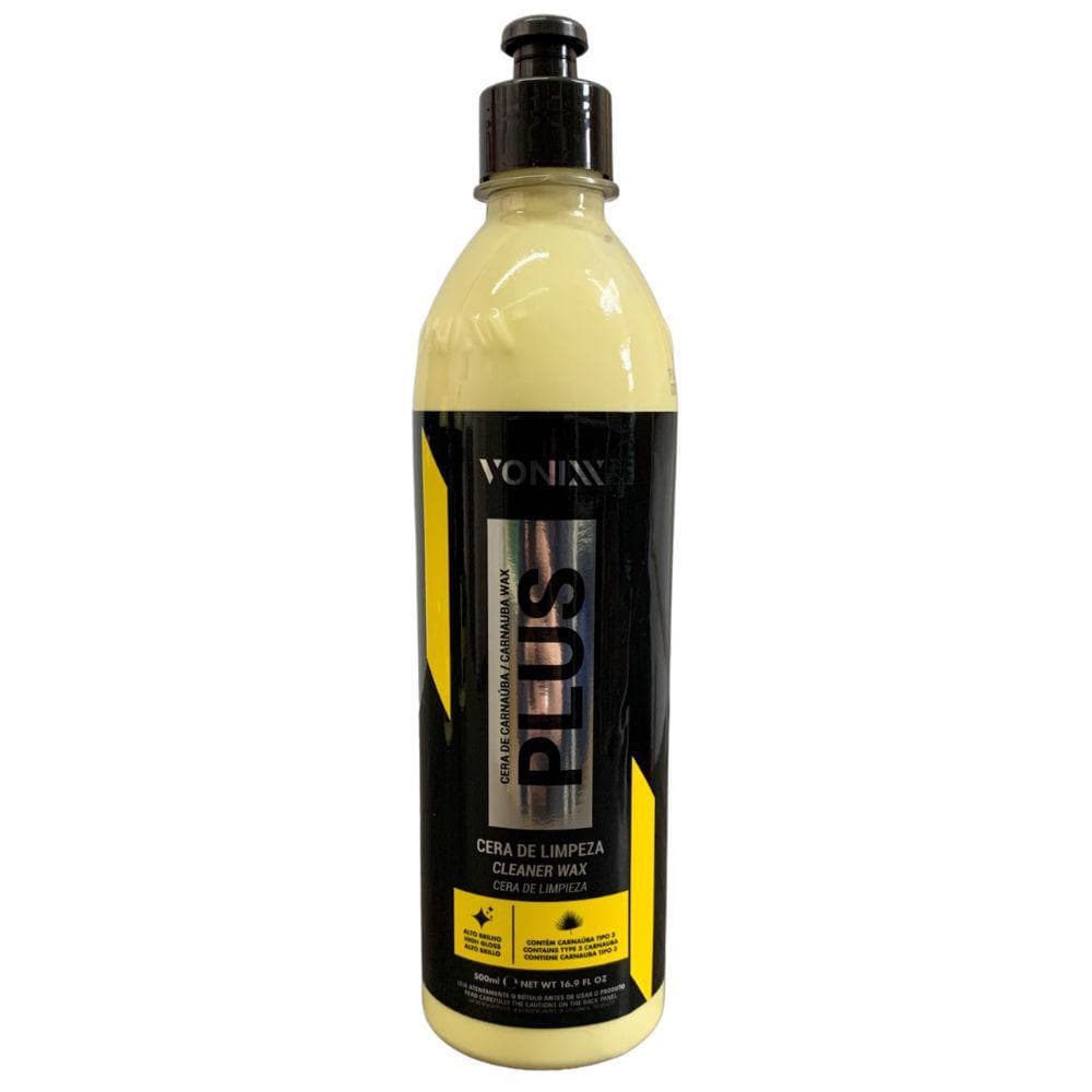 Cera Automotiva Carnaúba Limpa E Protege Vonixx 500ML