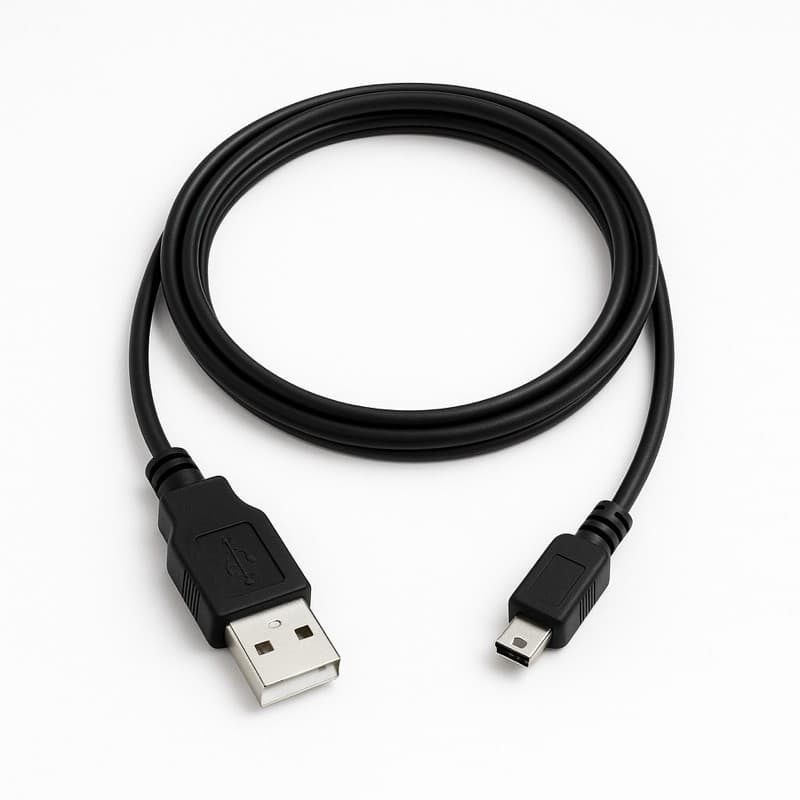 Cabo USB Mini 1m para PS3, câmeras fotográficas e caixinhas de som Bluetooth PROMOÇÃO DE INAUGURAÇÃO
