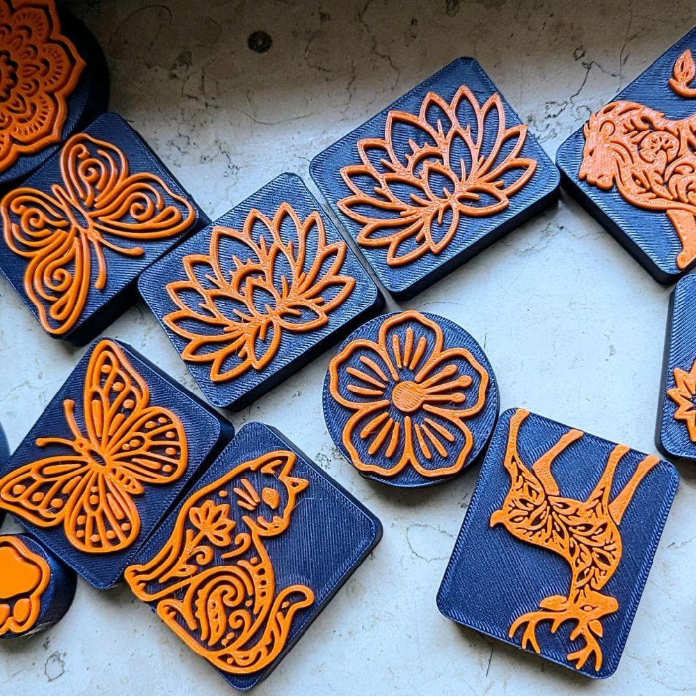 Kits Carimbo Artesanato Massa Polímer Argila Clay Bricolagem artesanato Massinha