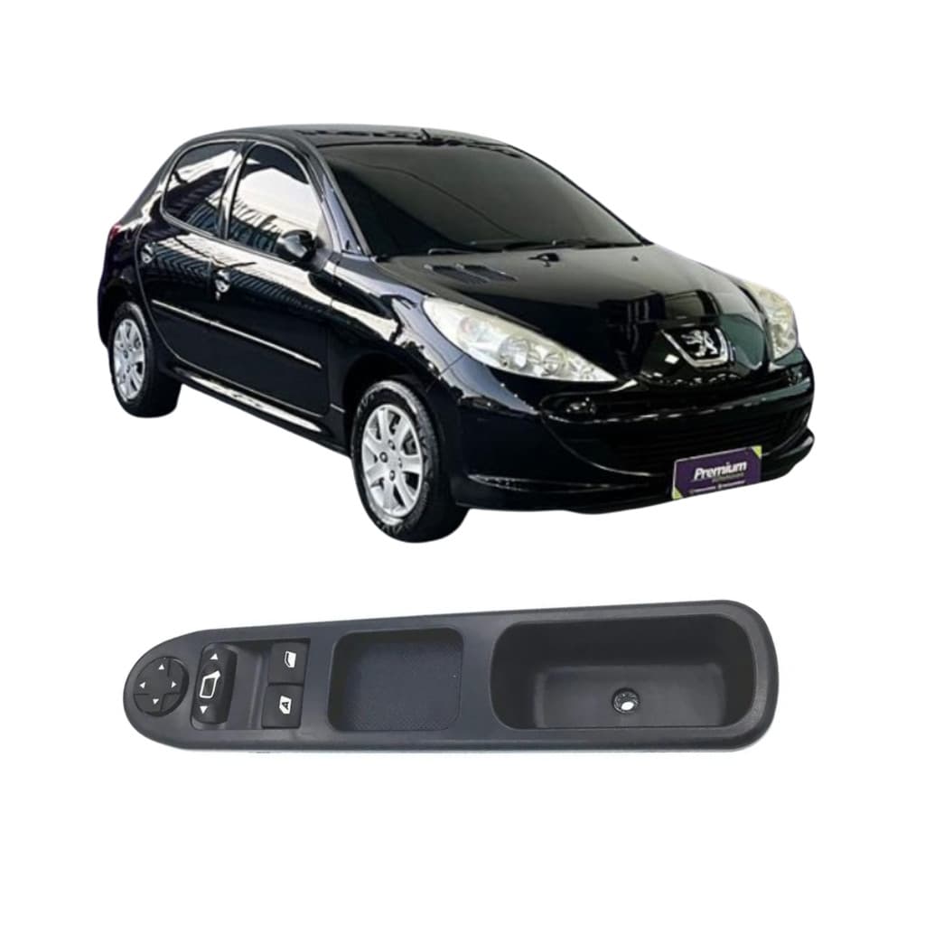 Comando Vidro Elétrico Porta Esq Peugeot C3 Picasso 6554QC