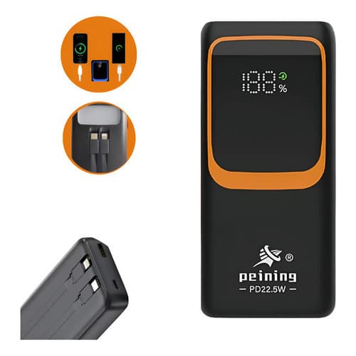 Carregador Turbo Portátil Power Bank 30.000mah Carga Rápida