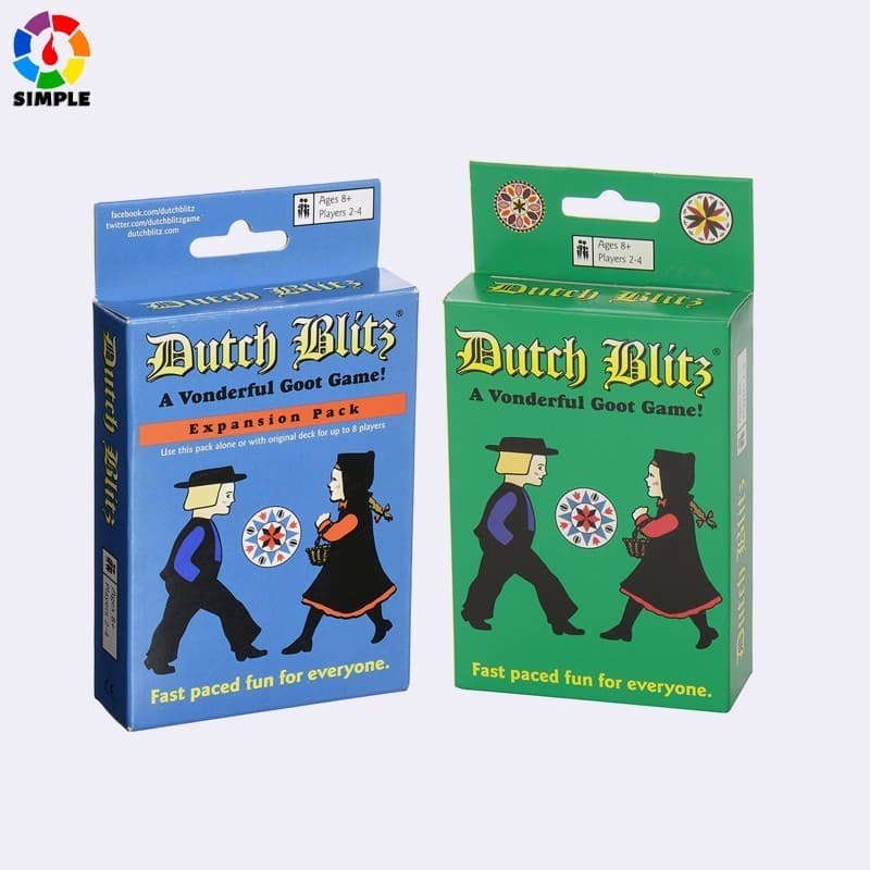Pacote de Expansão Básica do Jogo de Cartas Dutch Blitz