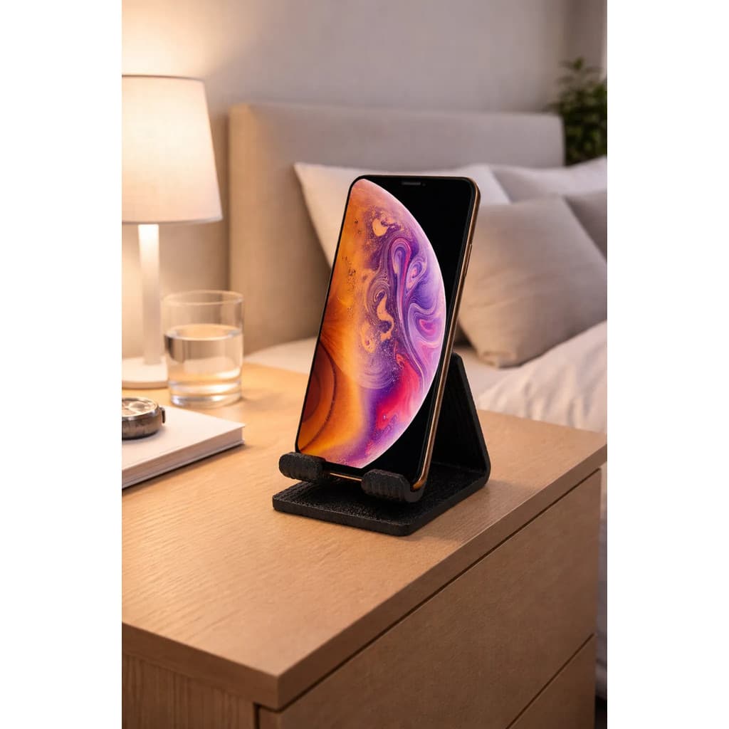Suporte De Celular Para Mesa Escritório Portátil Cabeceira Ótimo Para Trabalho Vídeos e chamados Lindo e Minimalista