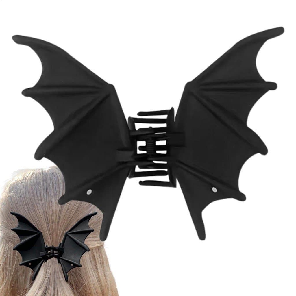Grampo De Cabelo De Morcego Halloween Horror Acessórios Presilhas Assustadoras Punk Para Eventos De Festa Diária Masquer