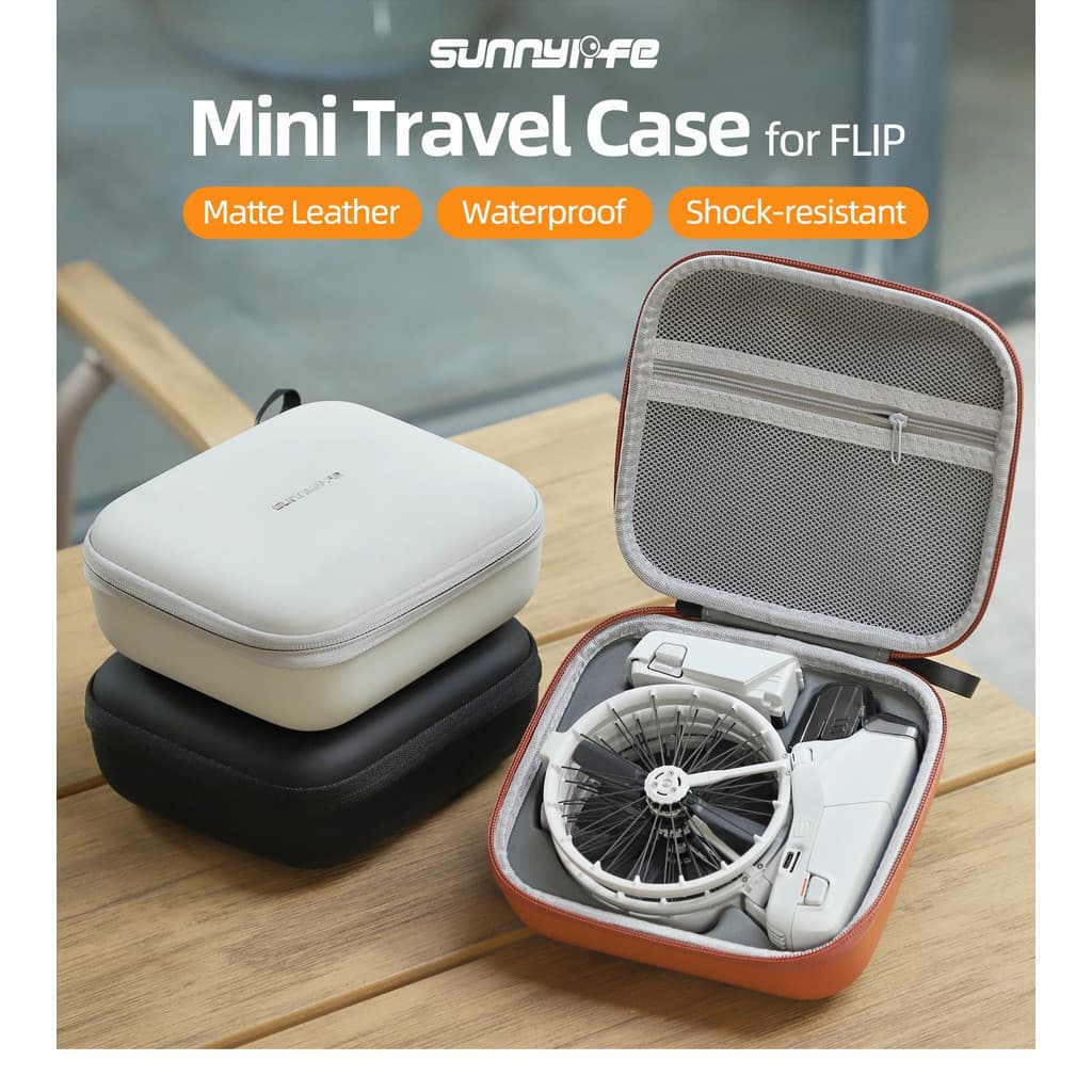 Estojo de Armazenamento para DJI Flip, Estojo Protetor Antirriscos e à Prova de Poeira, Bolsa Portátil para Acessórios d