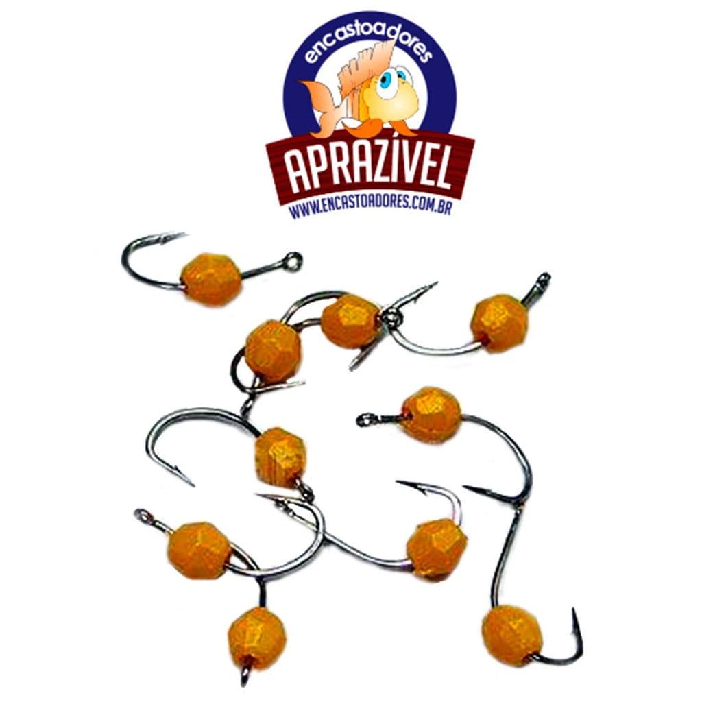 Miçanga Com Anzol Lambari - Aprazível - 10 Peças