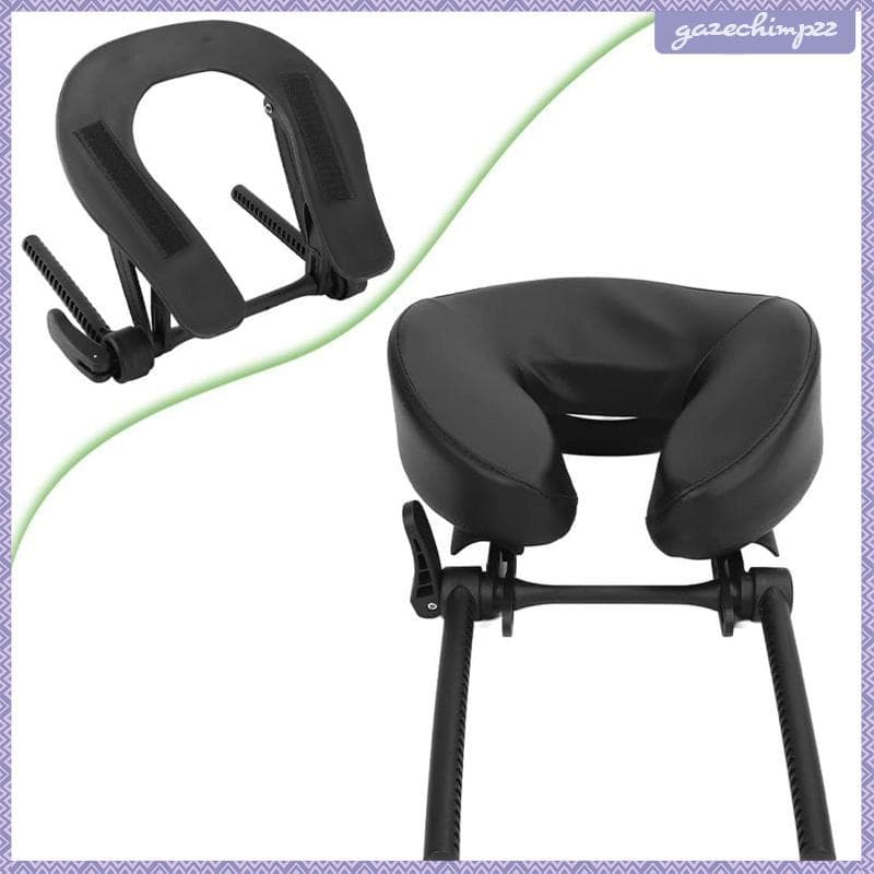 [Gazechimp] Suporte Facial Para Mesa De Massagem , Travesseiro De Encosto De Cabeça Ajustável , Almofada Escritório , Ca