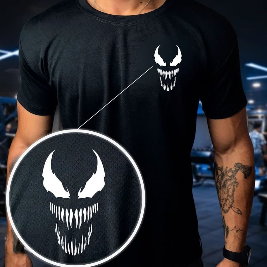 Camisa Dry Fit Masculina - Modelo VNM, Academia, Corrida, CrossFit, Ideal Para Treinos Intenso, dia a dia, confortável