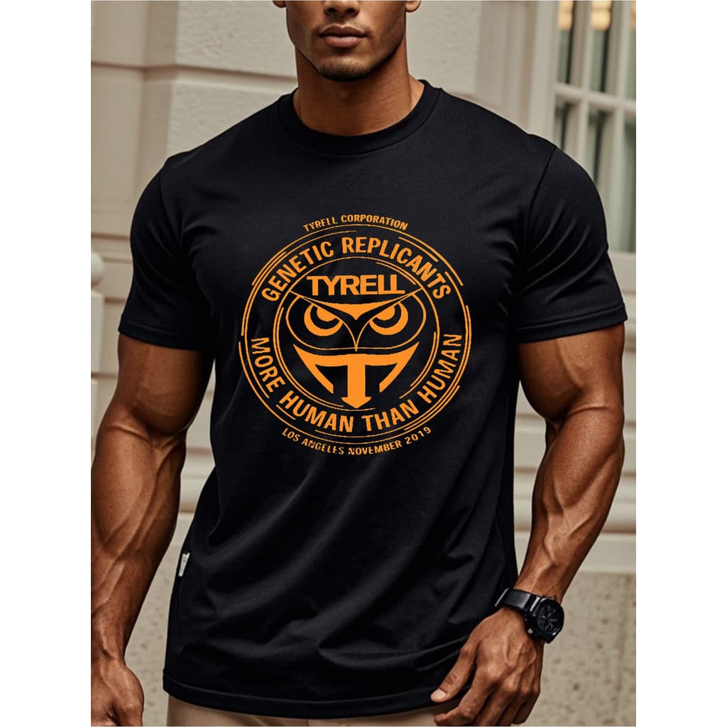 Camiseta Masculina Blade Runner Genetic Replicants Algodao