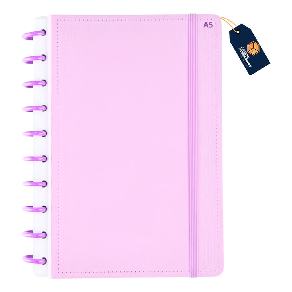 Caderno Inteligente A5 Agenda Capa Dura Universitário Escola