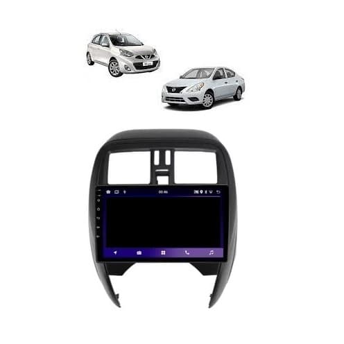 Kit Multimidia March 2015 / 2019 Versa 1.0 2015 / 2019 9 Pol Carplay AndroidAuto - Roadstar 7009BR