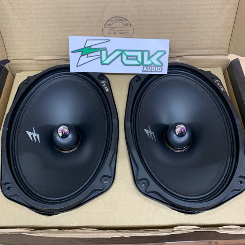 1 Par Alto Falante Evok 6x9 280rms 560w 4ohms Novo/caixa