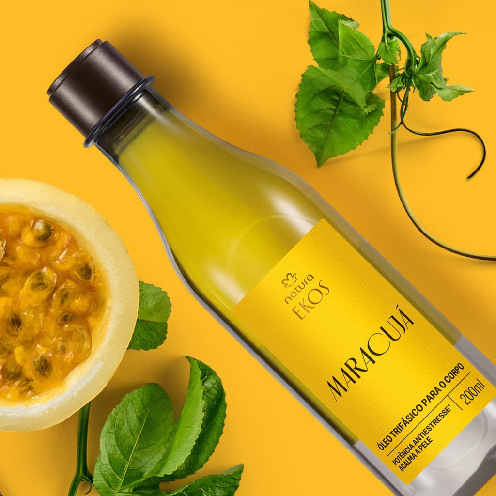 Óleo Corporal Ekos Maracujá Trifásico Desodorante 200ml