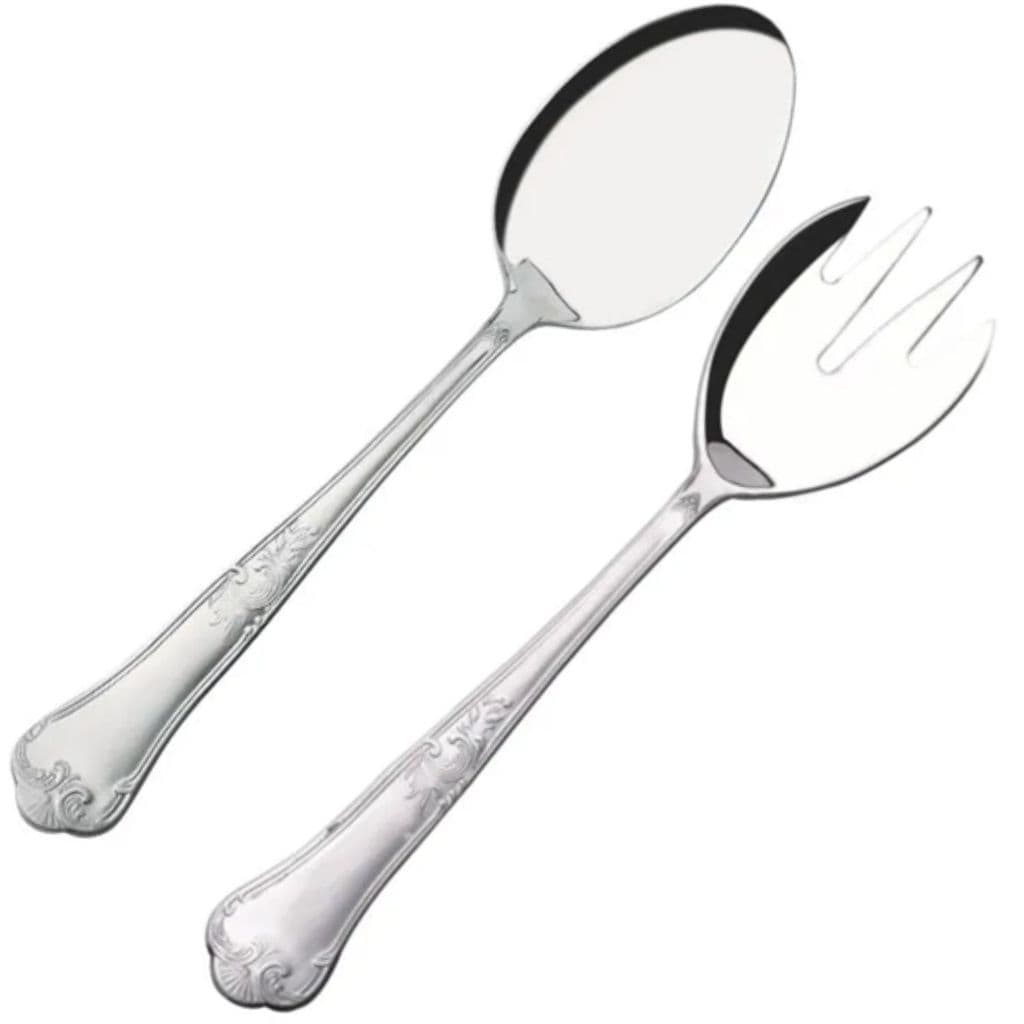 Conjunto Talher Para Salada 2 Peças Inox – Mundial Classique