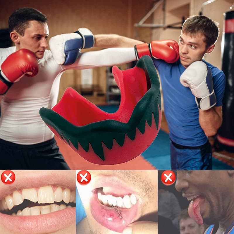 Protetor bucal para basquete, segurança prática, artes marciais, esportes, futebol, boxe, muay thai YUE