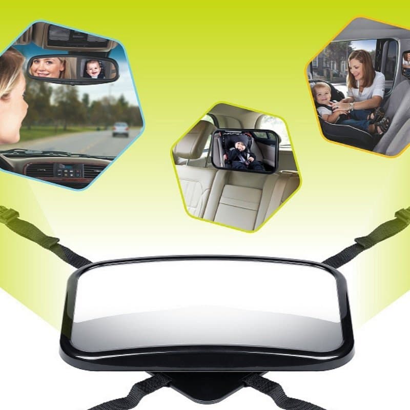1/2 Pcs Espelho Retrovisor Do Assento Do Carro,AcessóRios De SegurançA Para BebêS.