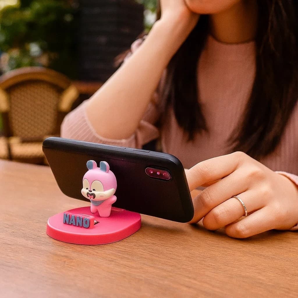Suporte Celular Mesa Tablet Smartphone Base Ajustável Antiderrapante Assistir Vídeos