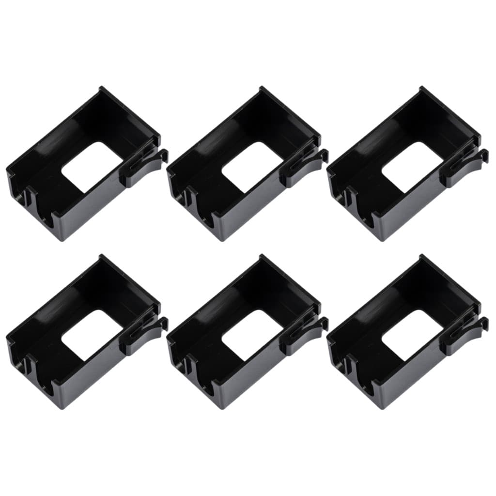 Kit 6 Caixa Suporte Berço Box Bateria 9V De Violão SUP-1