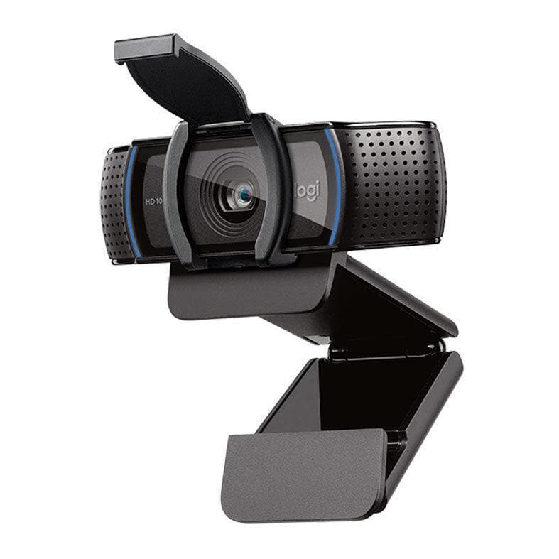 Webcam Full HD Logitech C920s com Microfone Embutido e Proteção de Privacidade Chamadas e Gravações