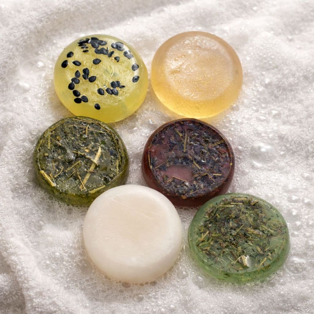 Sabonete Artesanal Natural Cuidados da Pele Mel Camomila Alecrim Lavanda Chá Branco Maracujá