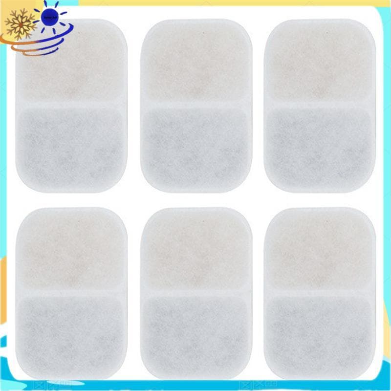 [Le's Shop] Filtros De Substituição Atualizados De 6 Pacotes Para Fonte De Água De Gato Com Filtragem De Sistema De Filt