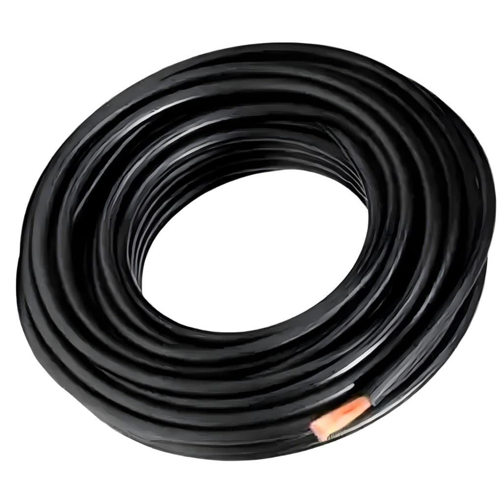Cabo Flexível Para Máquina De Solda 25mm Rolo Com 15 Metros