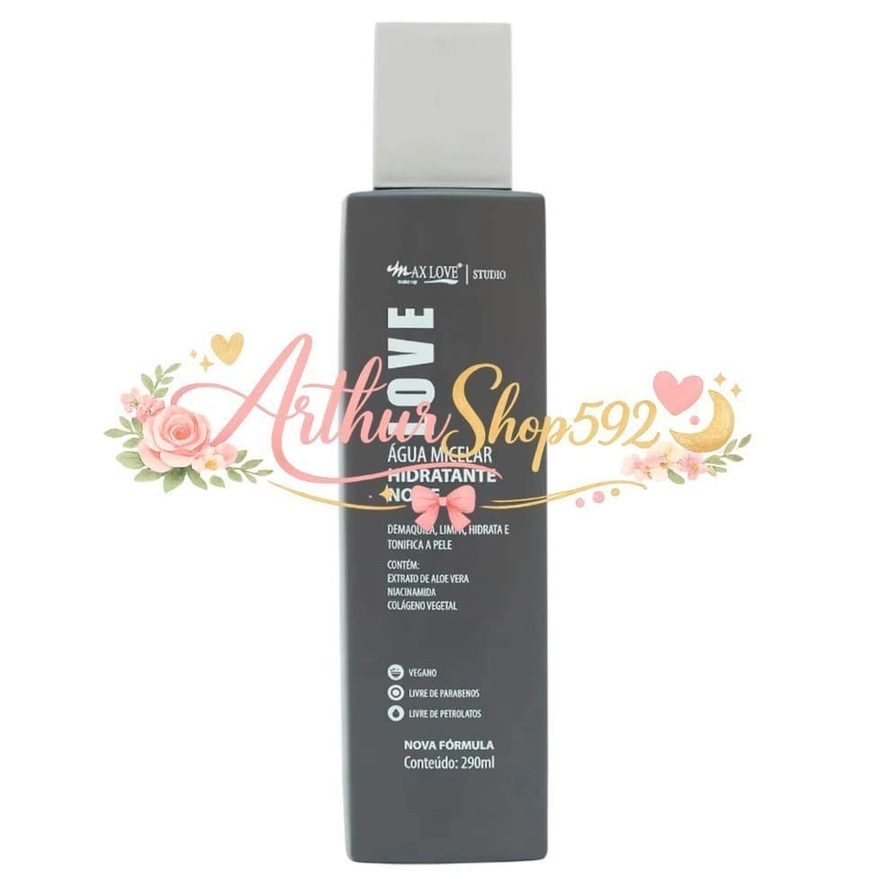 (V) Água Micelar Hidratante Noite – Max Love6J95