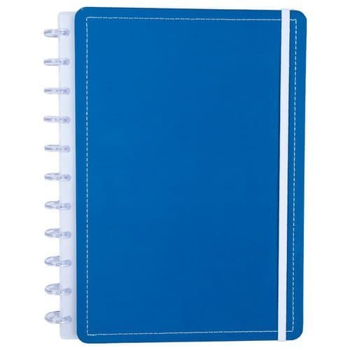 Caderno Medio Capa Dura Reposicionavel Resistente Organizador Anotacoes Estudo Trabalho Escolar