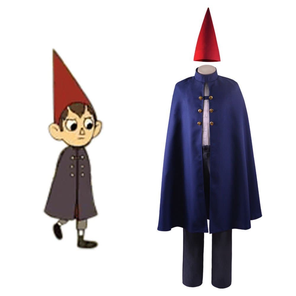 Fantasia de Cosplay Sobre A Parede Do Jardim , Capa Wirt , Conjunto Completo de