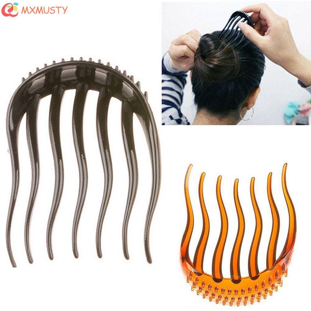 MXMUSTYZA Grampo De Cabelo Para Rabo De Cavalo 1 Peça Dicas De Venda Quente Inserções De Volume
