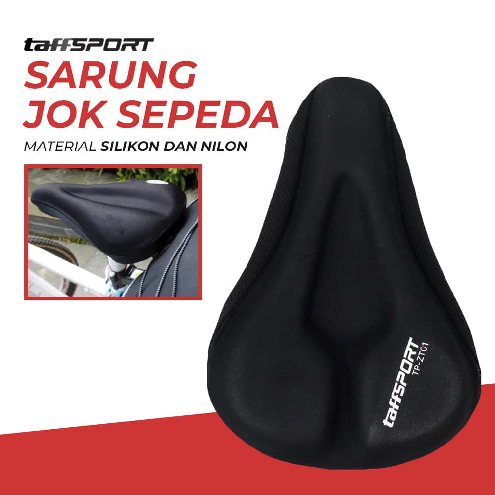 Capa De Assento De Selim De Bicicleta Em Gel De Silicone 3D TaffSPORT-TP-ZT01