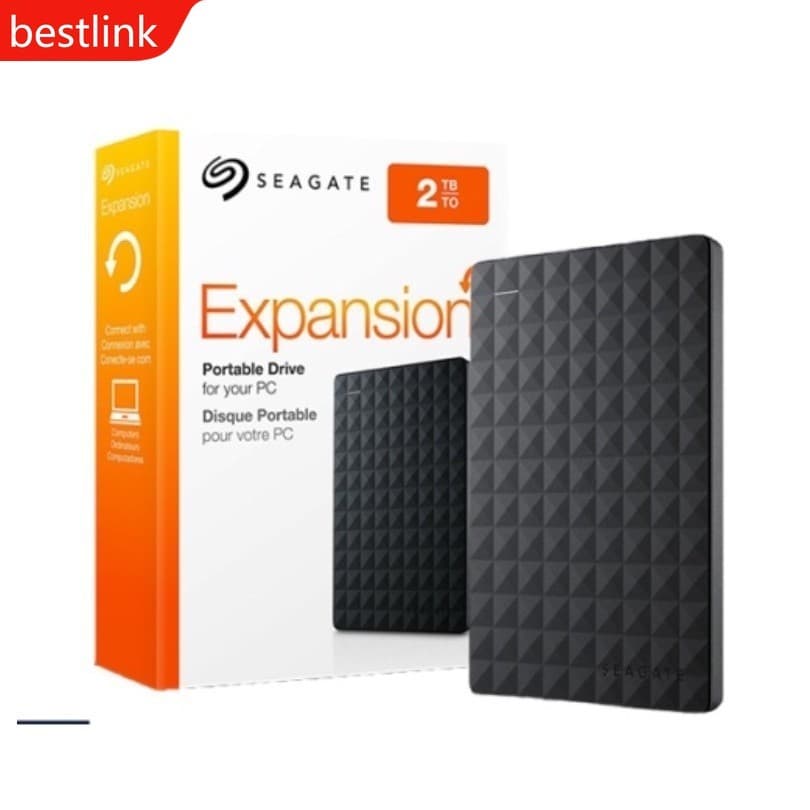 Disco Rígido Externo Seagate Hd De Alta Qualidade 2 Tb/4/8/16 Expansão USB 3.0