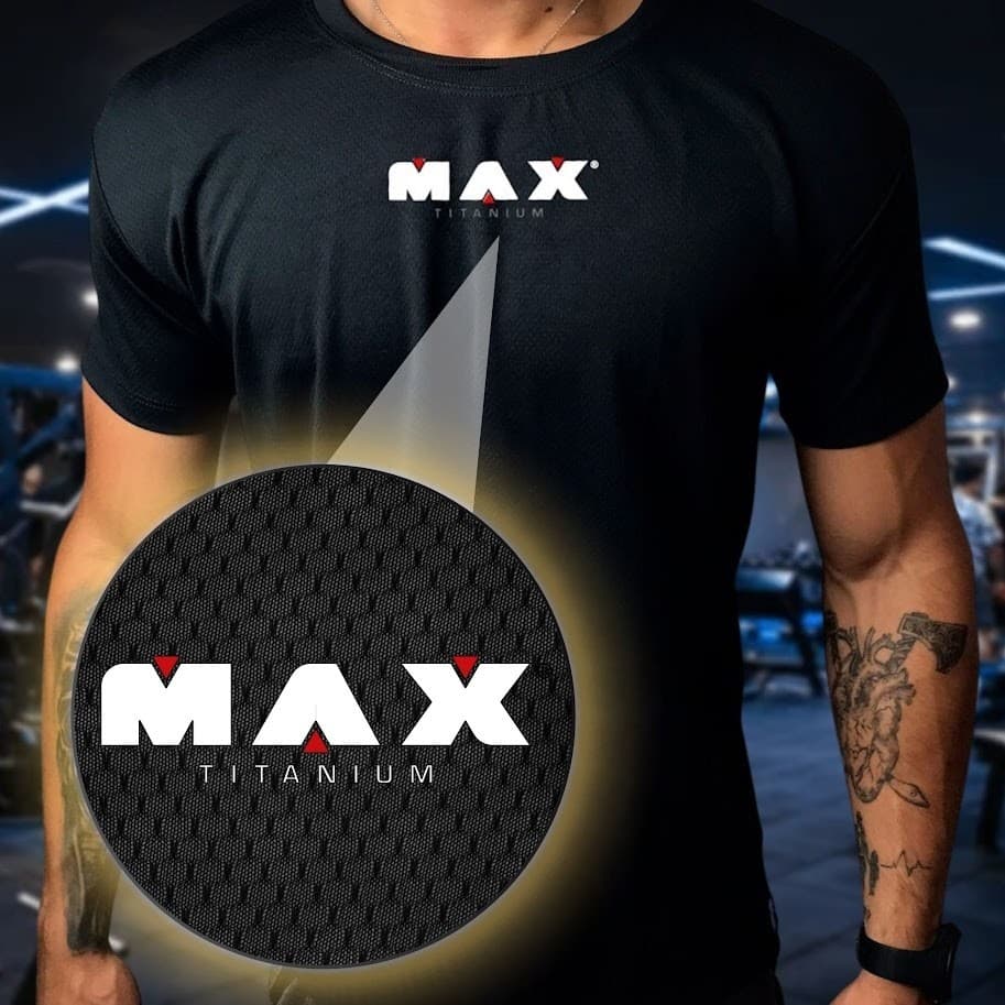 Camisa Dry Fit Masculina - MAX 01,Academia, Corrida, CrossFit, Ideal Para Treinos Intenso,Tecido Leve, dia a dia