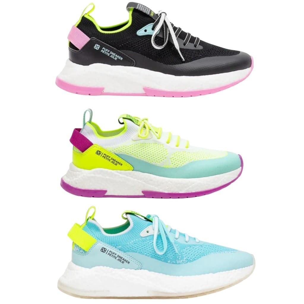 Tênis Petite Jolie Puff Sneaker Corrida Avademia Treino PJ7130II