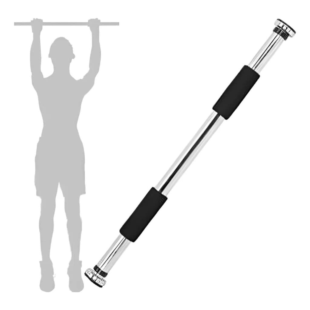 Barra Porta Fixa Ajustável Exercício Flexão Treino Crossfit