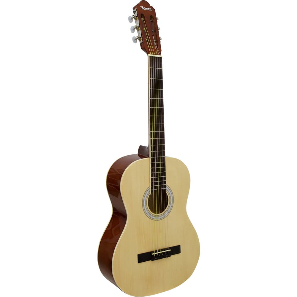 Violão Acústico de Aço para Destros com Tensor TCG 390 A Natural Thomaz