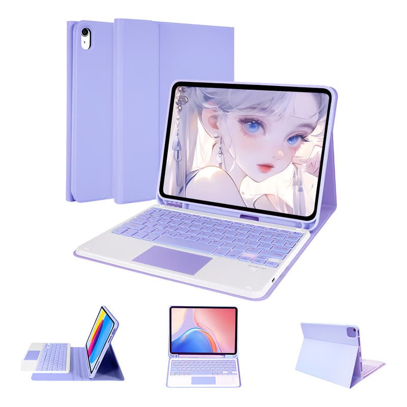 capa com Teclado Touch para Samsung Galaxy Tab A7 10,4polegadas T500/T505/T507