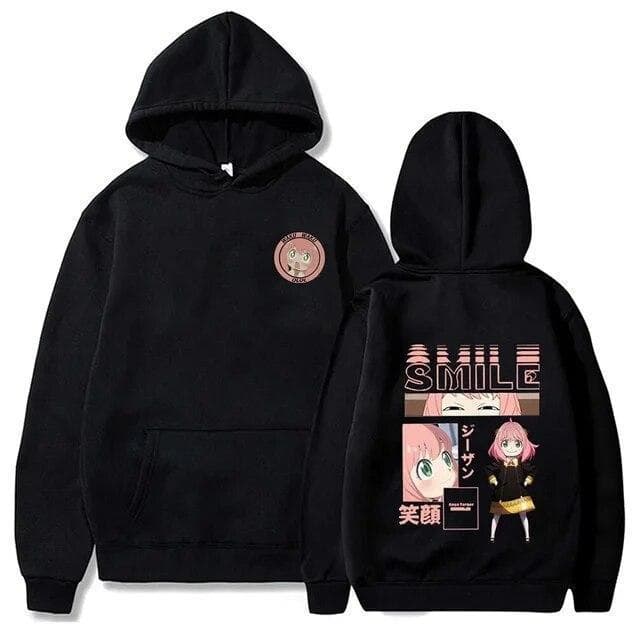 Blusa Frio Casaco Moletom Canguru SPY X Family Anya Forger Anime Flanelado 100% Alg Envio Imediato Polar.clothing.store