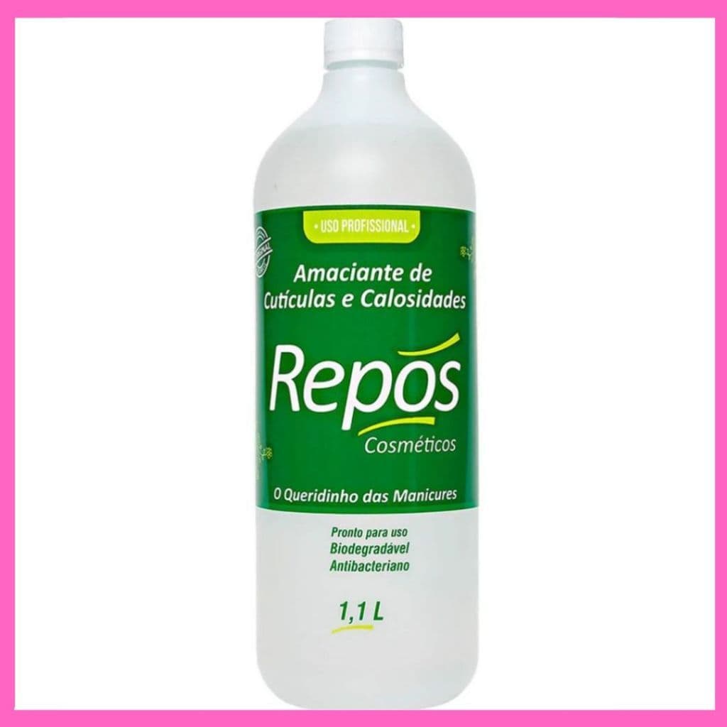 Amaciante Amolecedor De Cutículas E Calosidades 1,1 Litros Repos  Cosmeticos