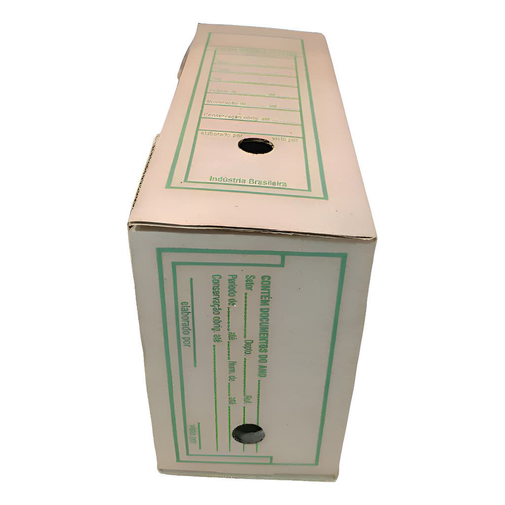 Caixa Arquivo Morto - 24x14x36 - Kit 10 Unidades