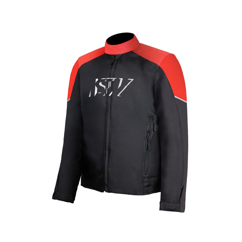 Jaqueta Motociclista ASW Legion Air Feminina Preto Vermelho