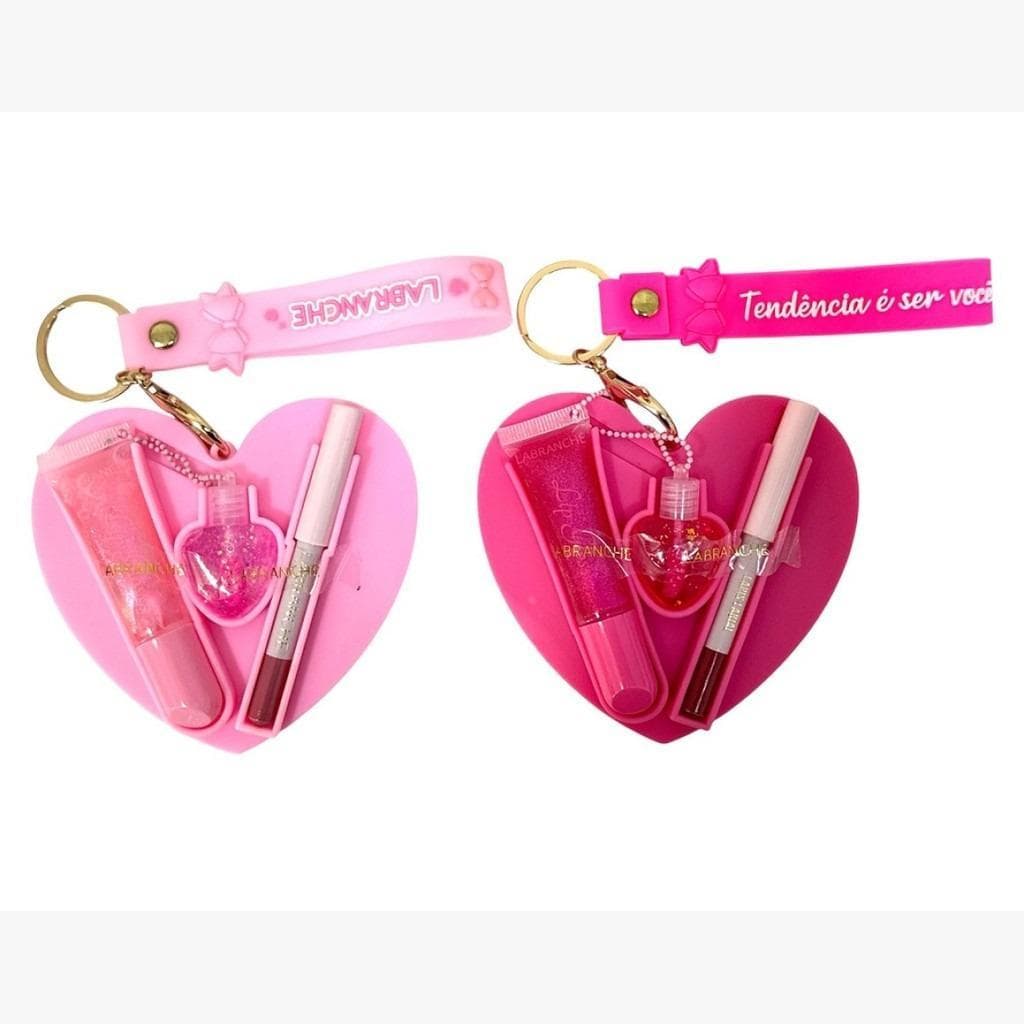 Lip Gloss e Lápis Labial  3 Em 1