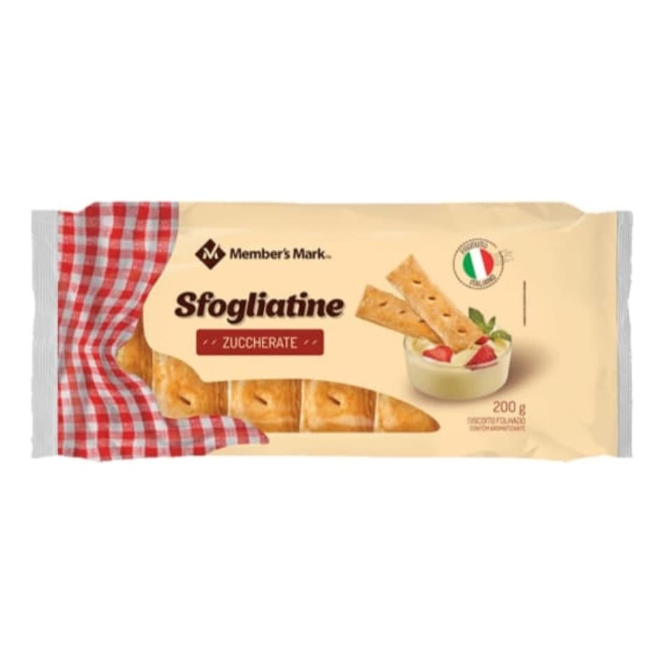 Kit 3 Biscoito Folhado Sfogliatine Italiano 200g Gamer